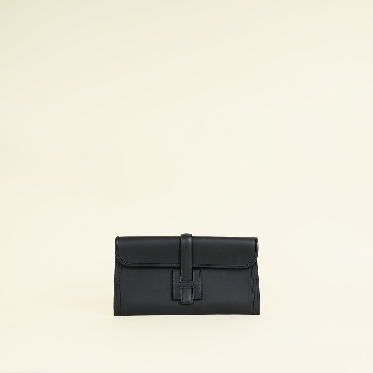 Hermes Noir Jige Elan Clutch 29 – THE CLOSET