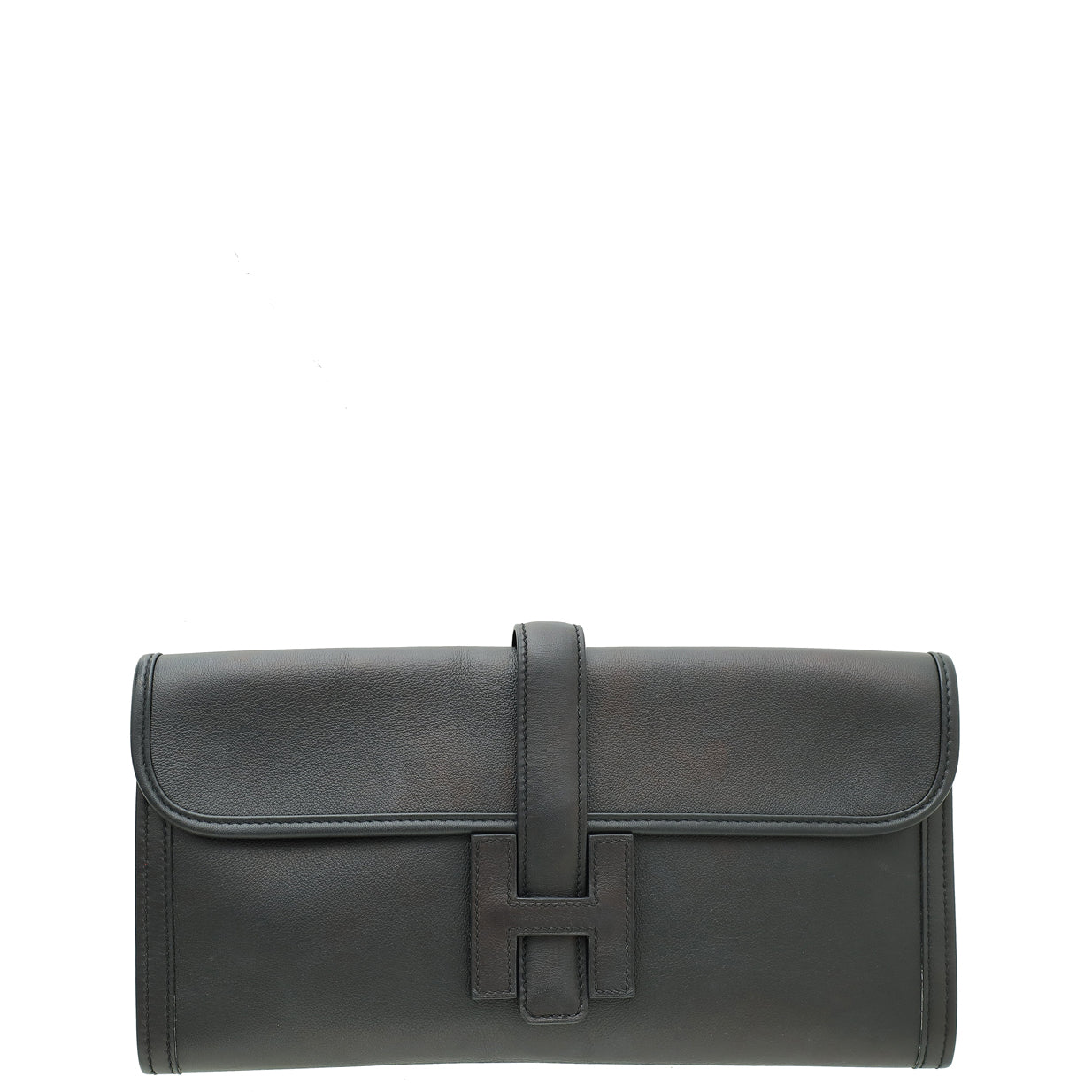 Hermes Noir Jige Elan 29 Clutch-Hermes-THE CLOSET