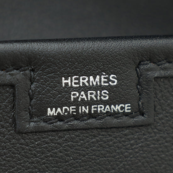 Hermes Noir Jige Elan 29 Clutch