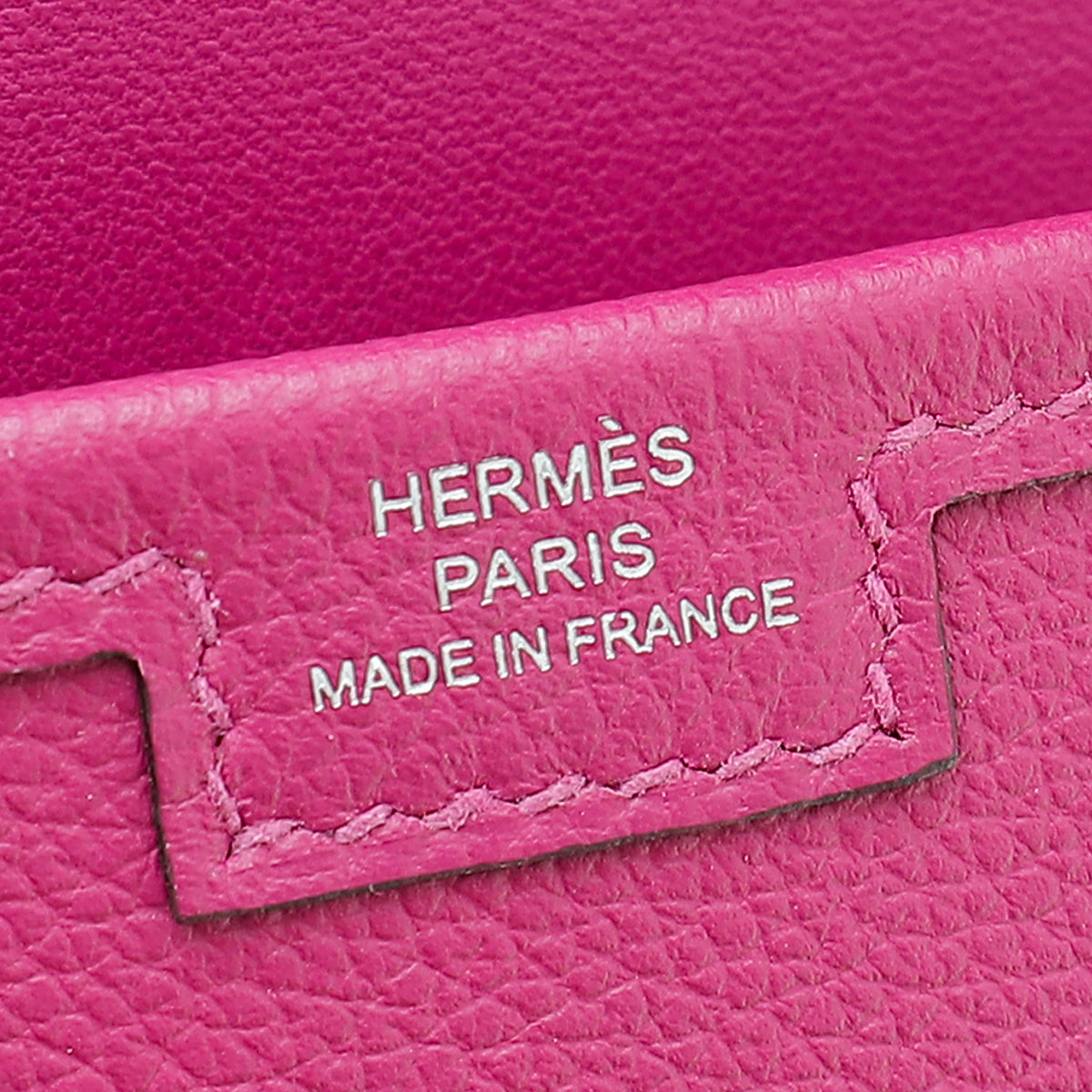 Brand new Hermes Jige Elan Clutch 29 - Rose Pourpre Pink Swift