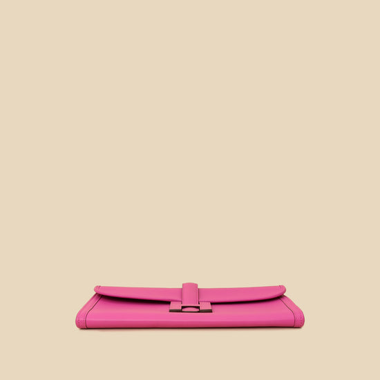 Hermes Magnolia Jige Elan 29 Swift Clutch-Hermes-THE CLOSET
