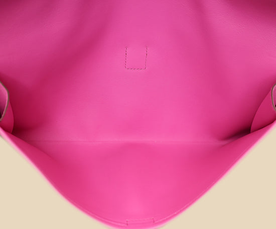 Hermes Magnolia Jige Elan 29 Swift Clutch-Hermes-THE CLOSET