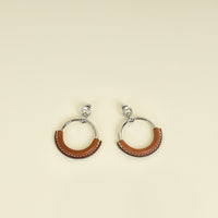 Hermes Fauve Loop Earrings