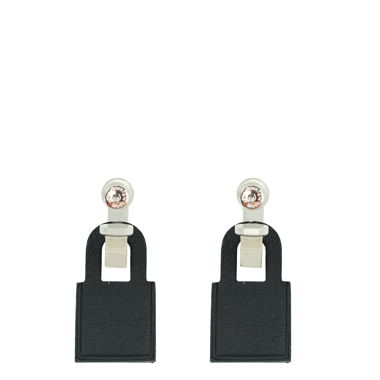 Hermes Noir O'Kelly Earrings-Hermes-THE CLOSET