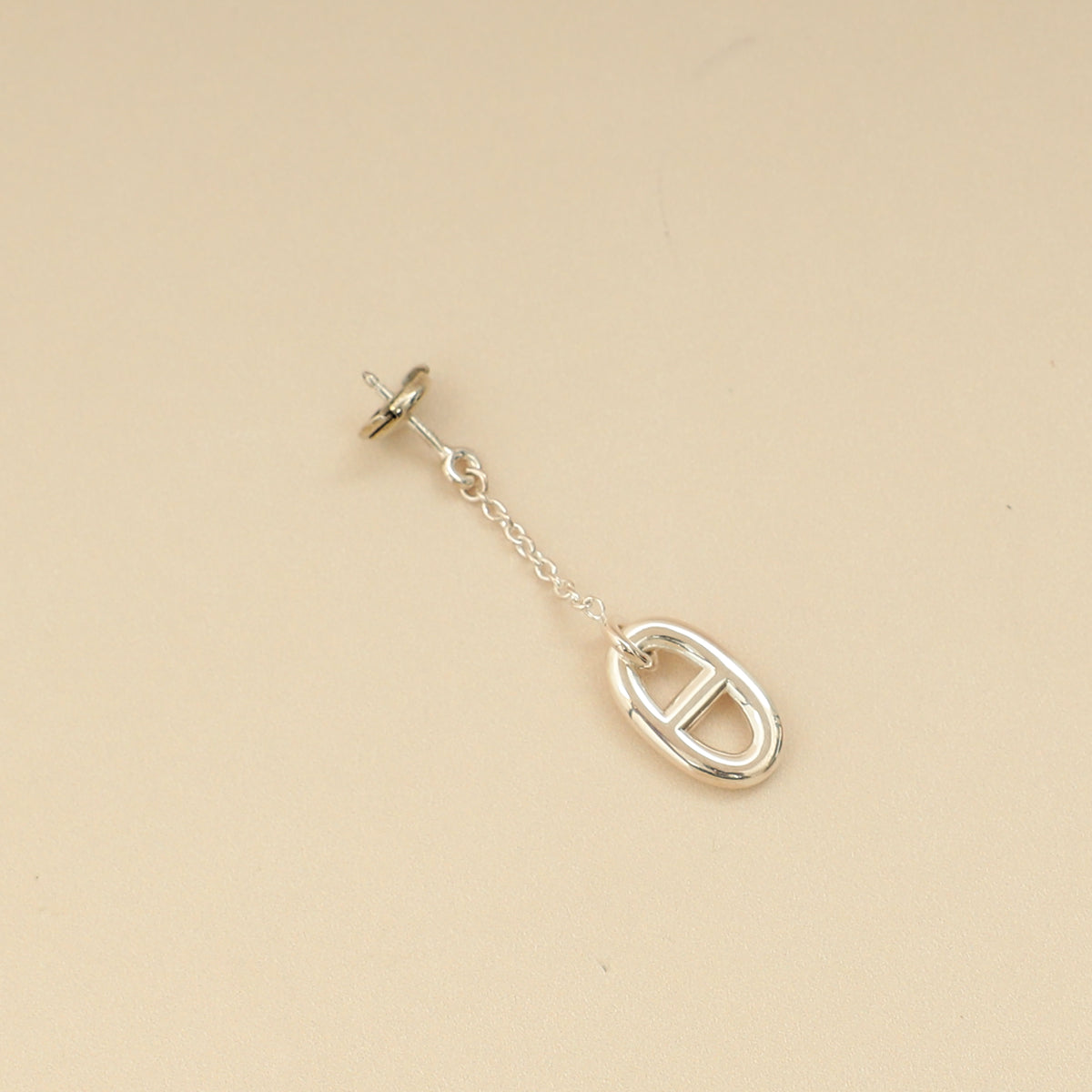 Hermes Silver Farandole Earrings, Medium Model-Hermes-THE CLOSET