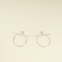 Hermes Loop Earrings, Medium Model