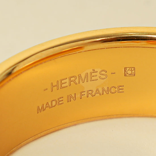 Hermes Gold Olympe Earrings-Hermes-THE CLOSET