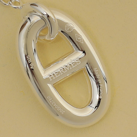 Hermes Sterling Silver Medium Model Farandole Earrings-Hermes-THE CLOSET