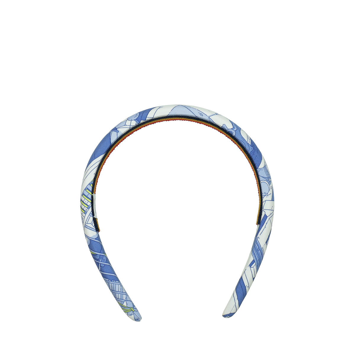 Hermes Bleu La Legende du Cheval Elsa Headband-Hermes-THE CLOSET