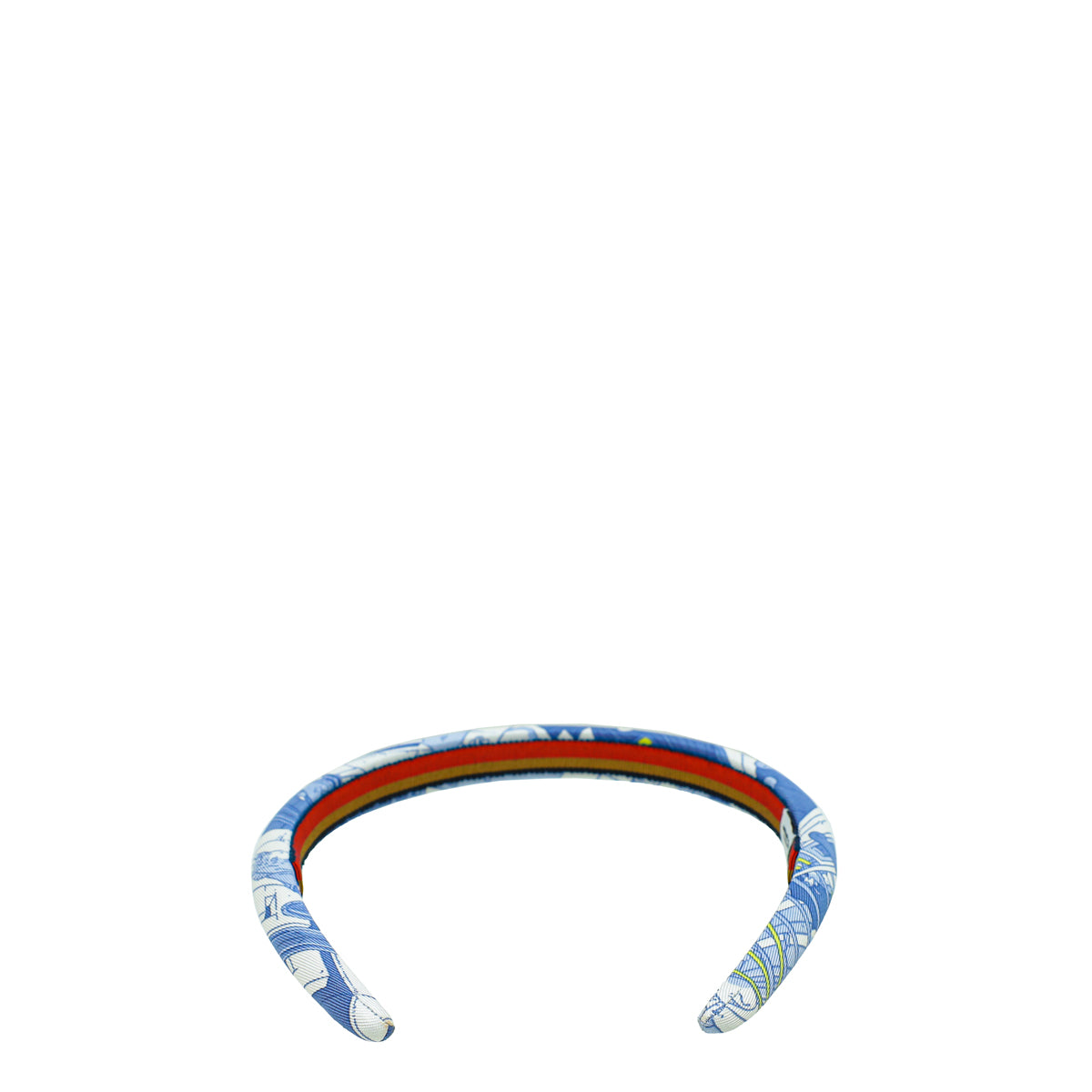 Hermes Bleu La Legende du Cheval Elsa Headband-Hermes-THE CLOSET