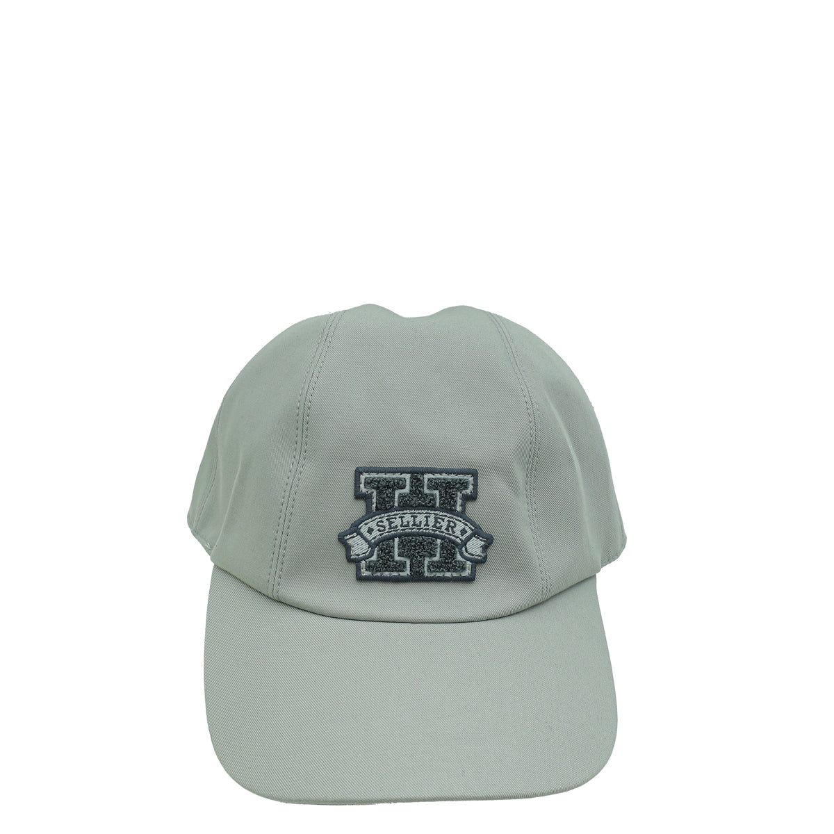 Hermes Gris Glacier Davis H Sellier Cap-Hermes-THE CLOSET