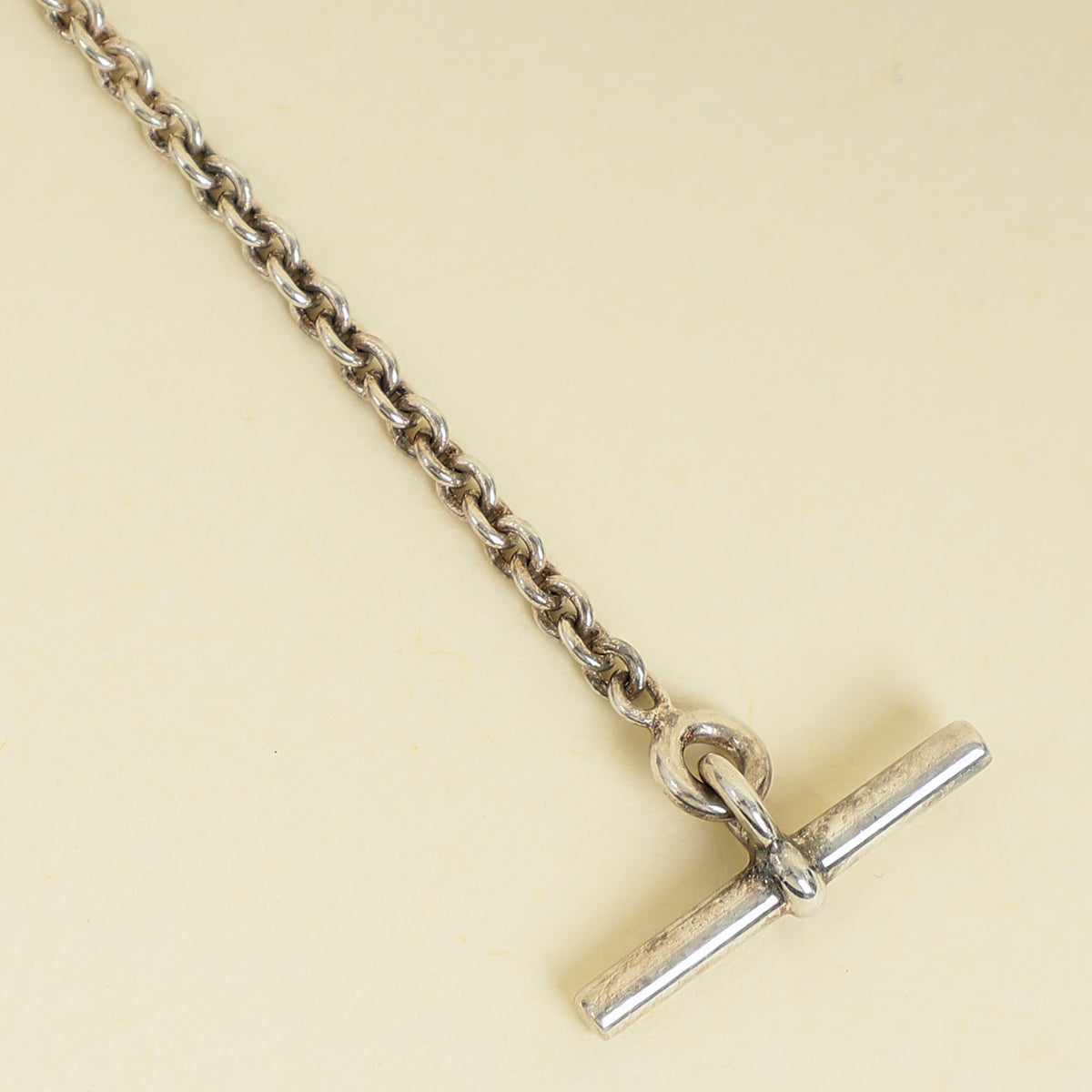 Hermes Silver Sterling Amulettes Birkin Pendent Necklace