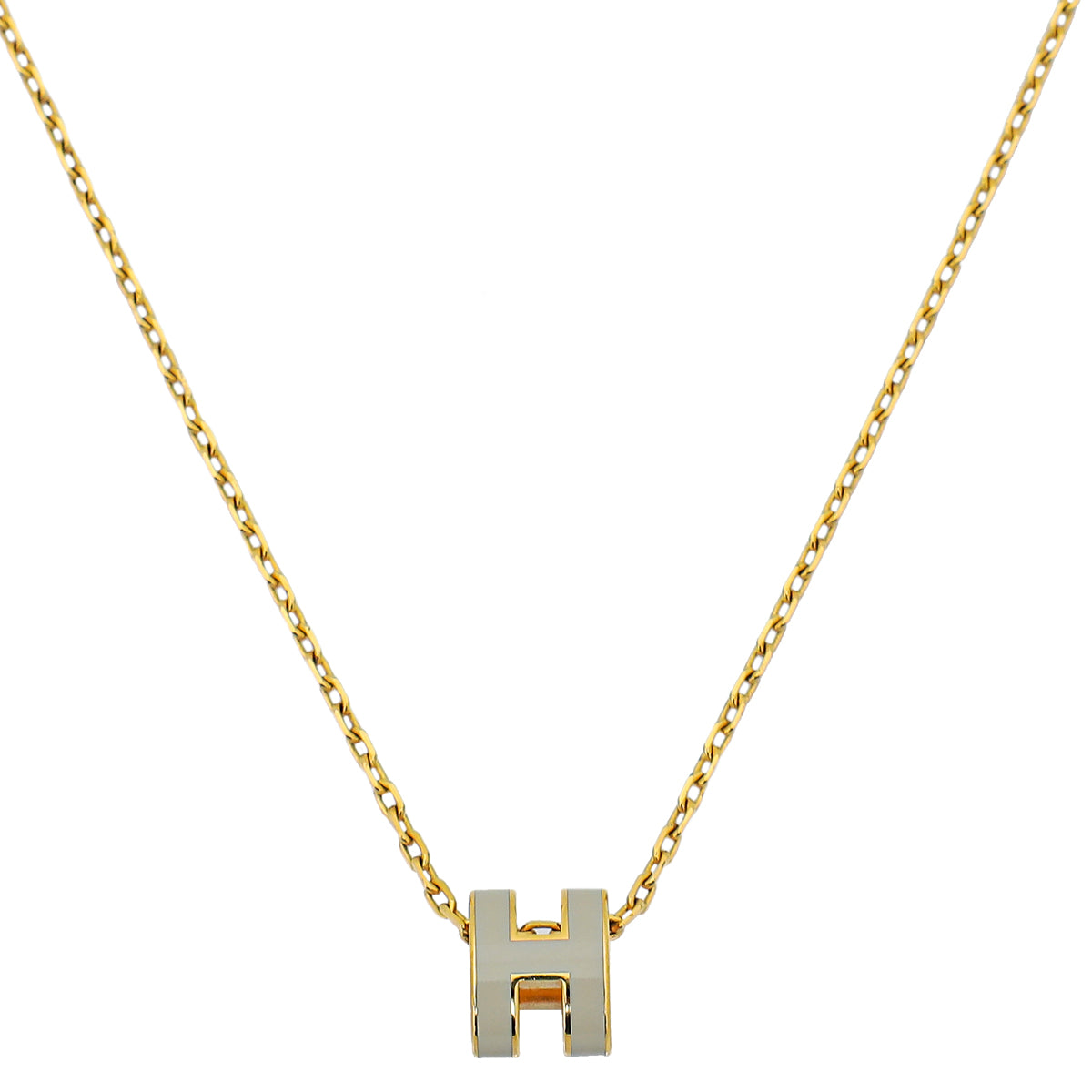 Mini pop h necklace Clearance