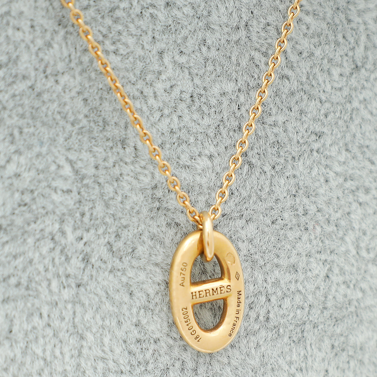 Hermes 18K Rose Gold Farandole Pendant Necklace Small Model-Hermes-THE CLOSET