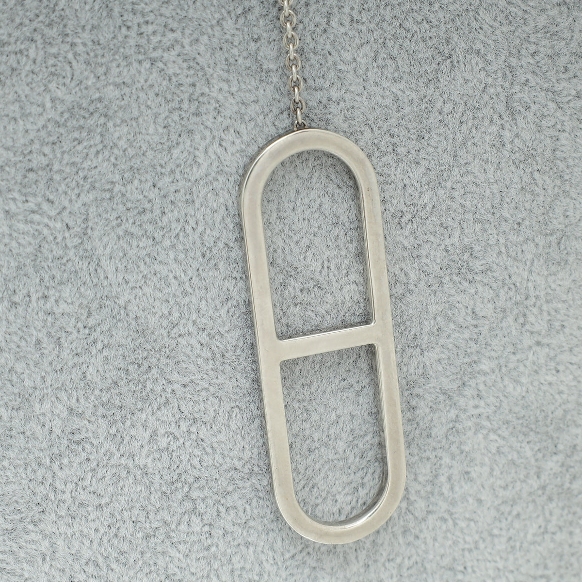 Hermes Silver Ever Chaine d'Ancre Long Lariat Necklace-Hermes-THE CLOSET