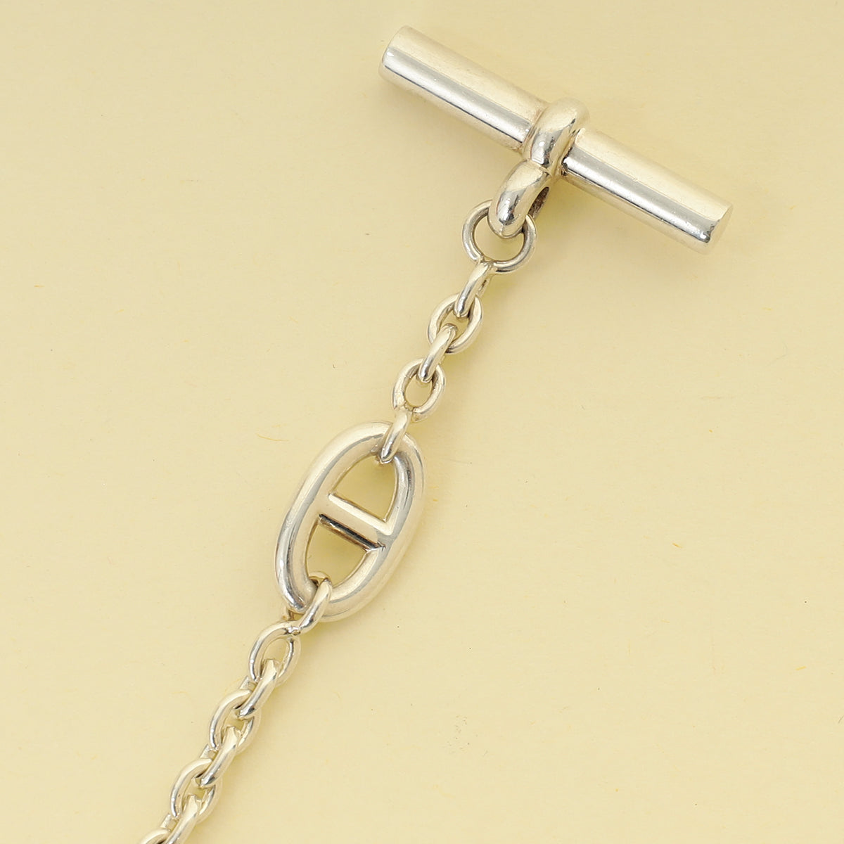 Hermes Silver Farandole Long Necklace