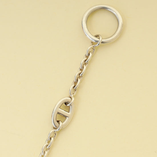 Hermes Silver Farandole Long Necklace