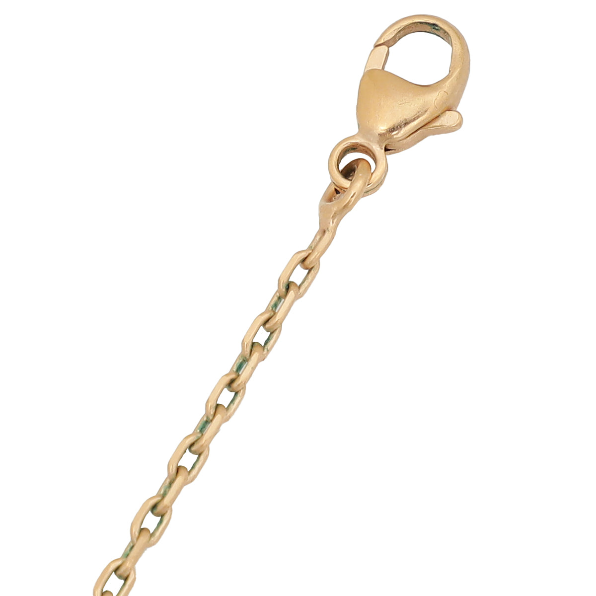 Hermes Rouge Corail Eileen Pendant Necklace