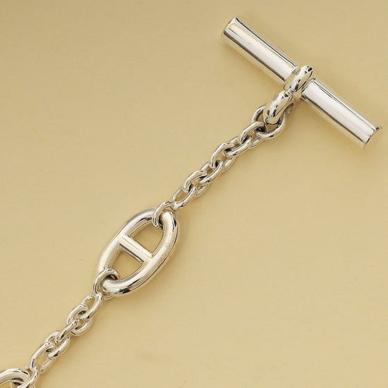 Hermes Sterling Silver Farandole 120 Necklace-Hermes-THE CLOSET