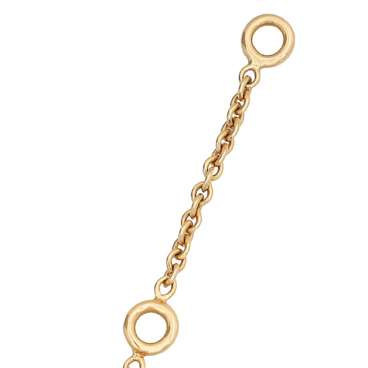 Hermes 18K Rose Gold Amulette Constance 65 Diamond Pendant Necklace
