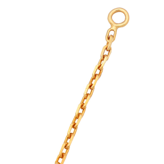 Hermes Marron Glace Mini Pop Pendant Necklace
