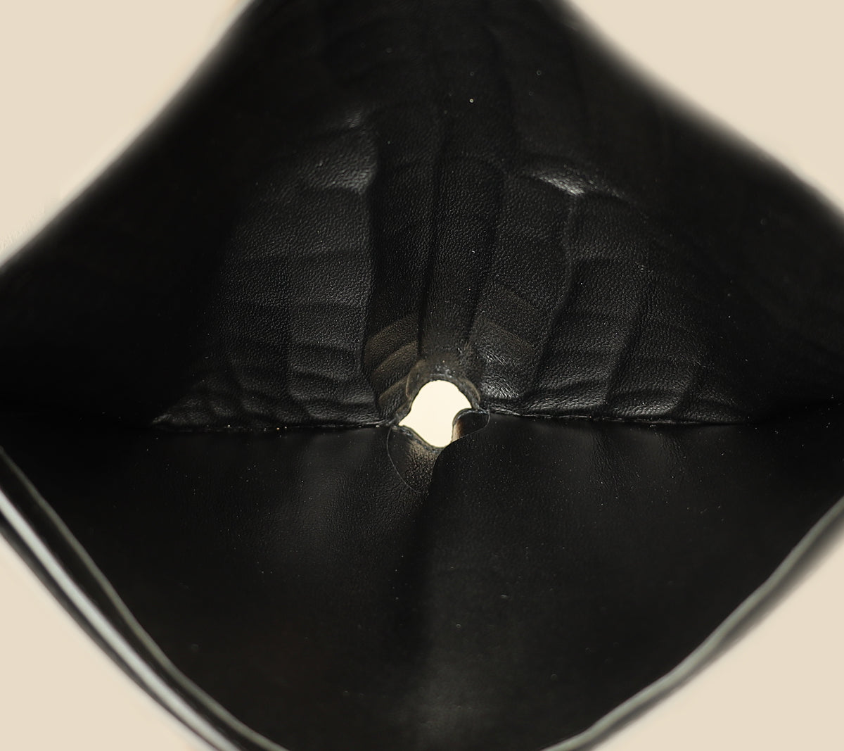 Hermes Noir Shiny Alligator Travel Wallet-Hermes-THE CLOSET