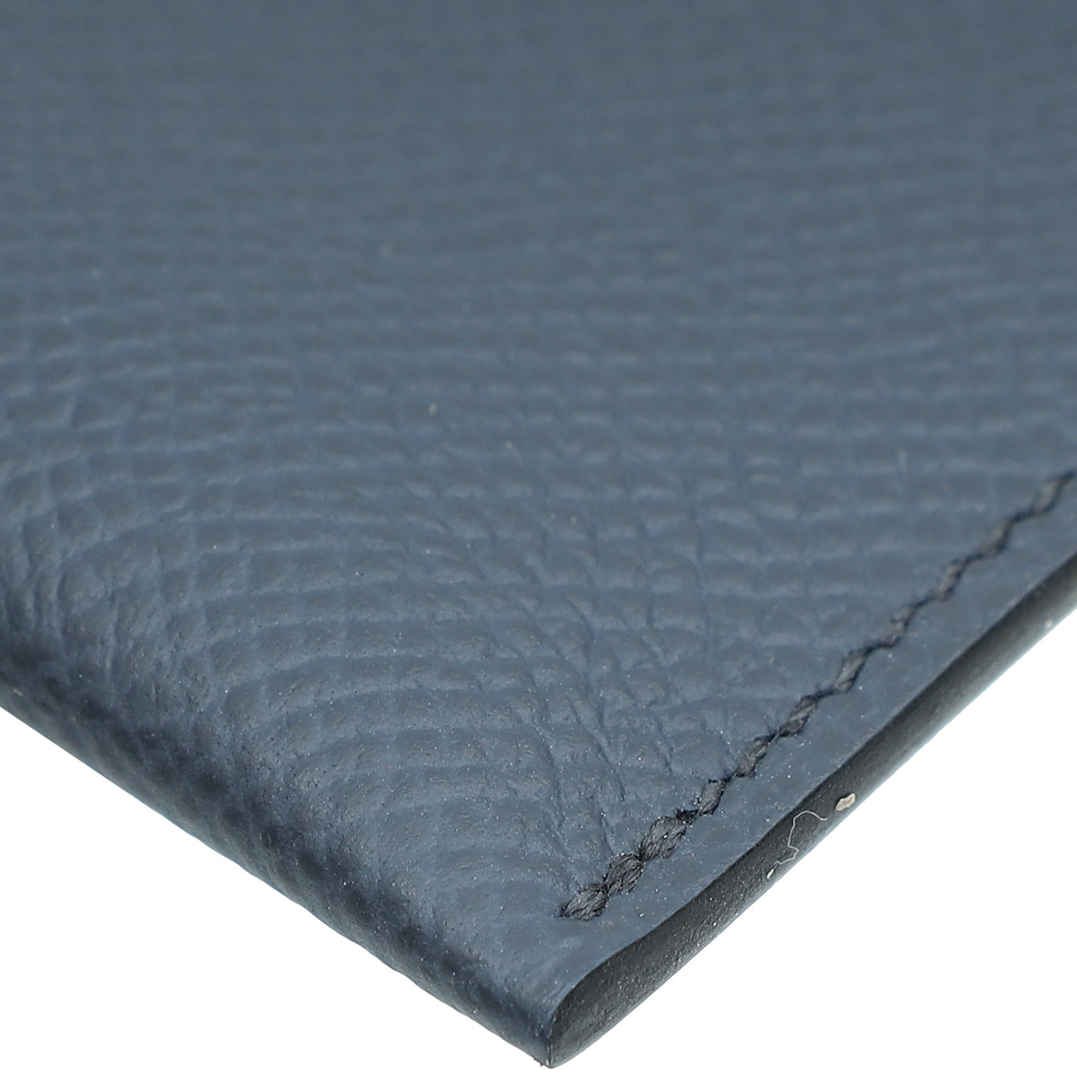 Hermes Bleu Minuit Tarmac Passport Holder