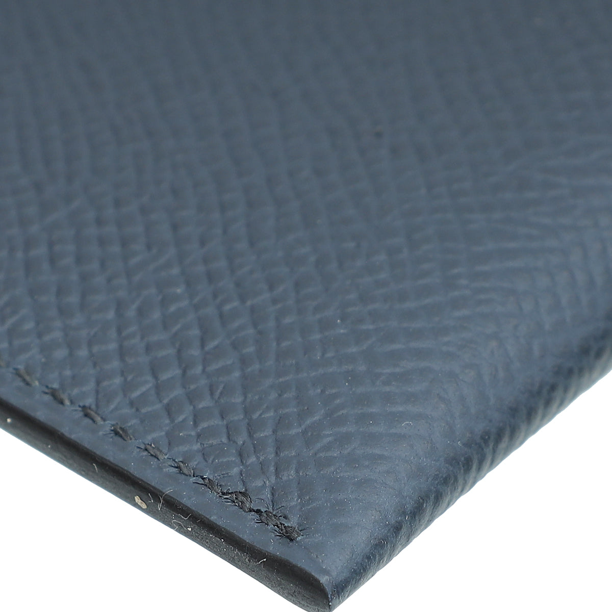 Hermes Bleu Minuit Tarmac Passport Holder