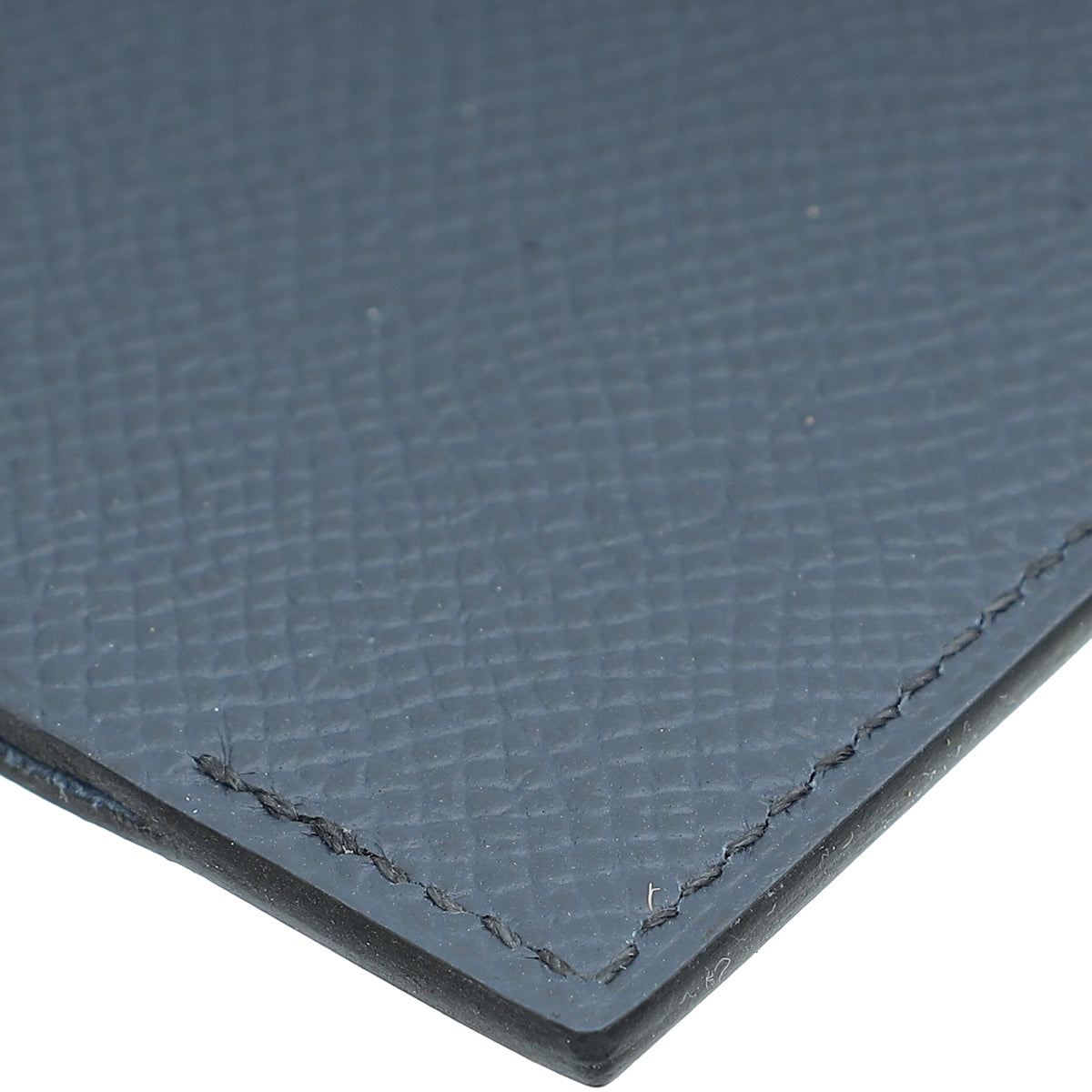 Hermes Bleu Minuit Tarmac Passport Holder