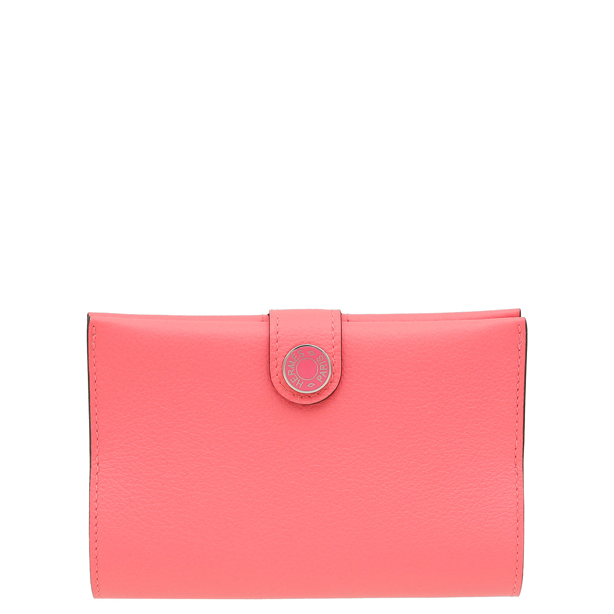 Hermes Rose Azalée Evercolor R.M.S Passport Holder-Hermes-THE CLOSET