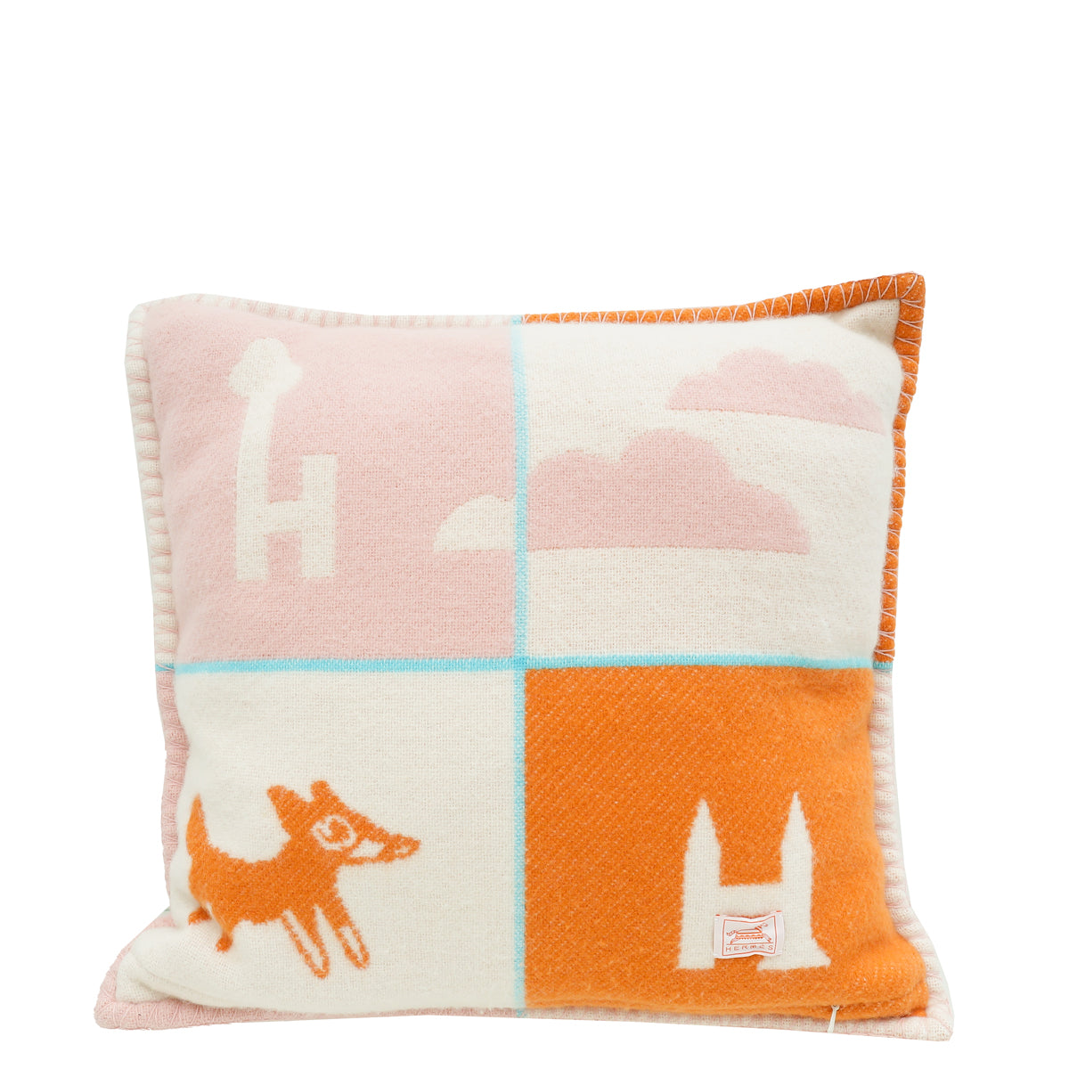 Hermes Bicolor Avalon Epopee Pillow-Hermes-THE CLOSET