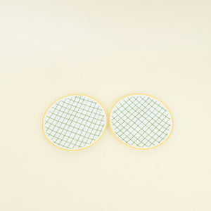 Hermes Porcelain A Walk in the Garden Bread and Butter Plate (Set of 4)