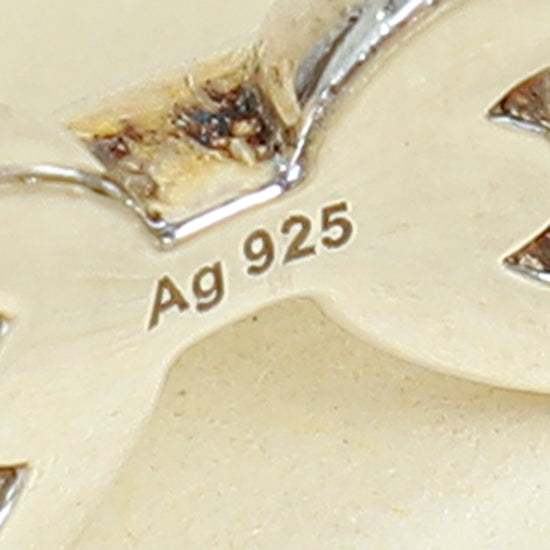 Hermes Silver Chaine d'ancre Enchainee Ring, Small Model 53