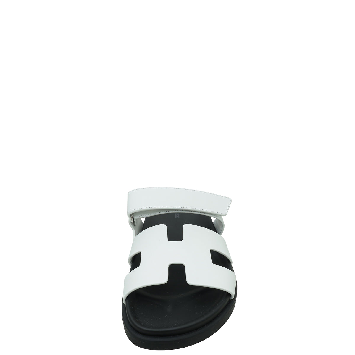Hermes White Chypre Sandals 38-Hermes-THE CLOSET