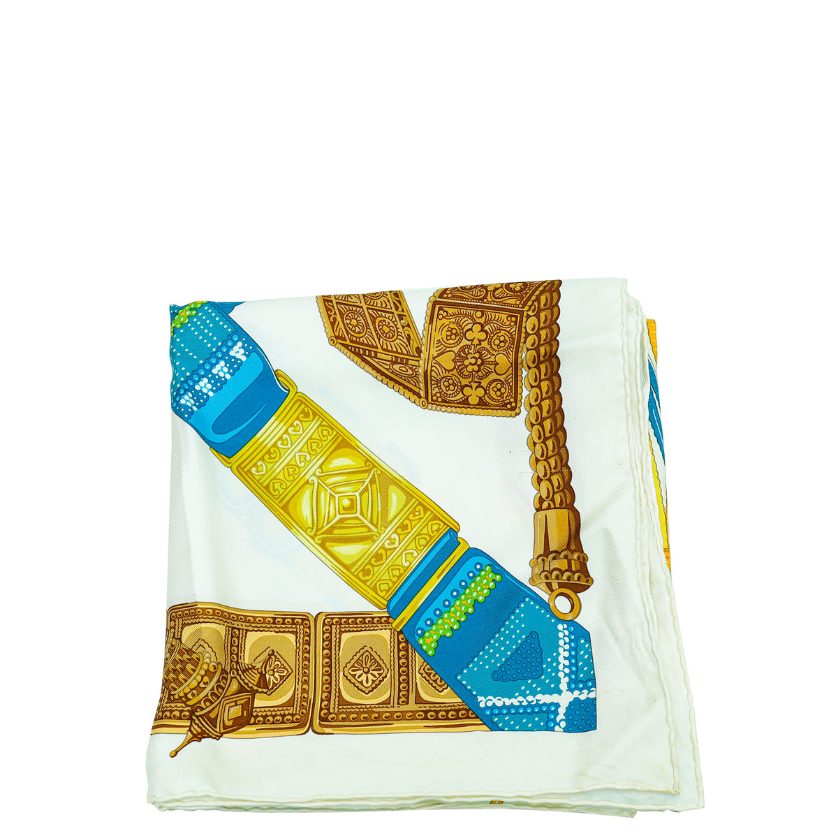 Hermes Tricolor Ceintures et Liens Scarf-Hermes-THE CLOSET