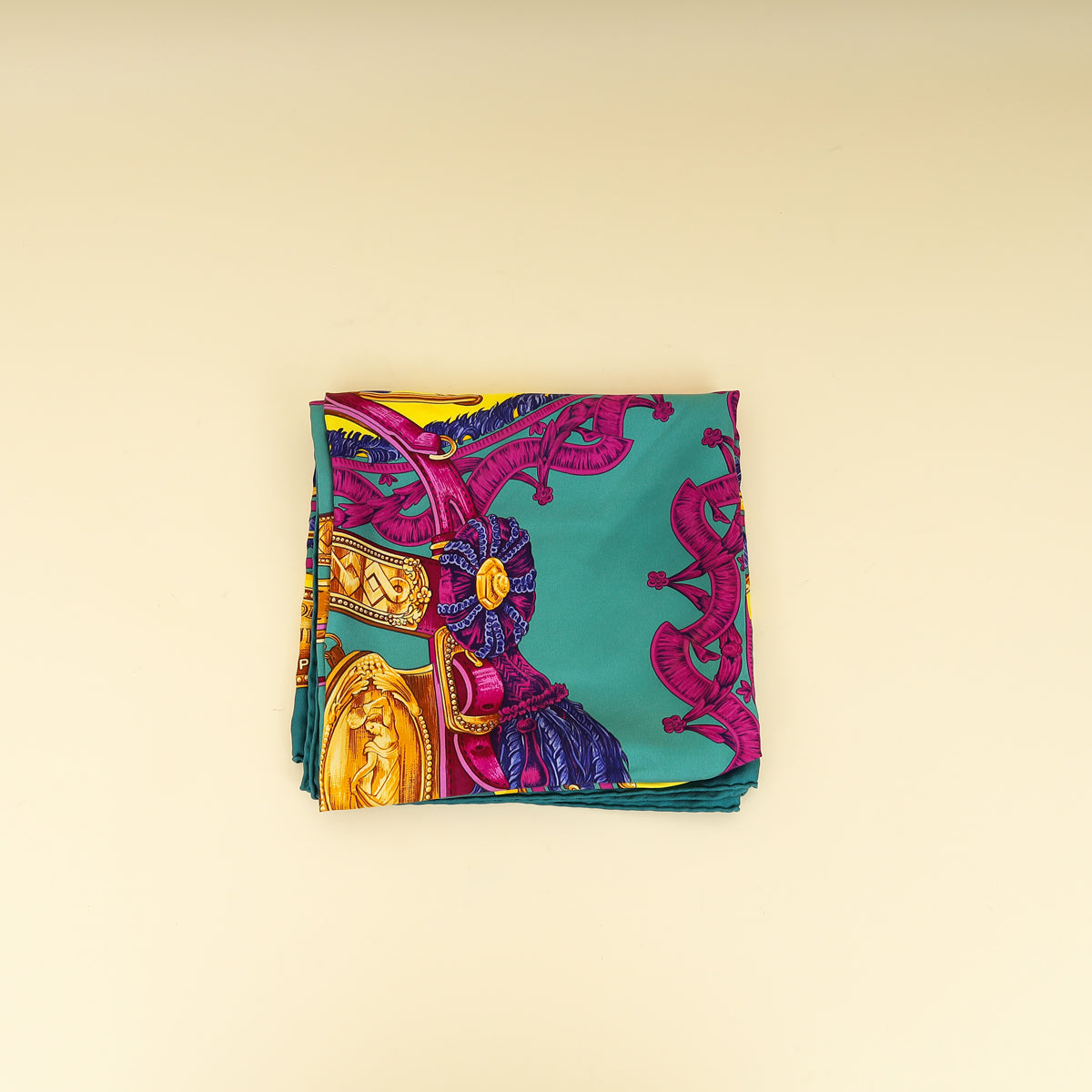 Hermes Multicolor Bride de Cour Scarf 90-Hermes-THE CLOSET