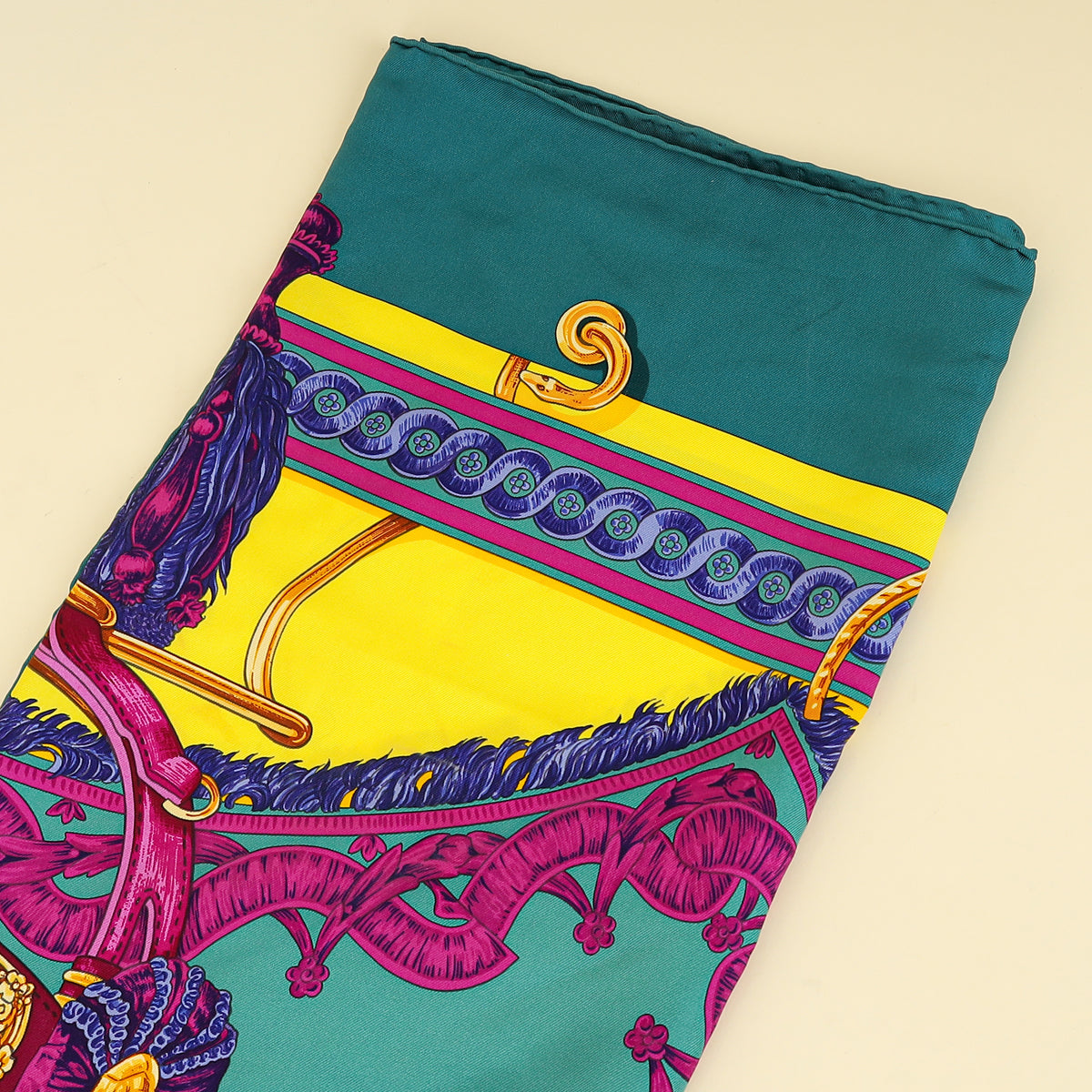 Hermes Multicolor Bride de Cour Scarf 90-Hermes-THE CLOSET