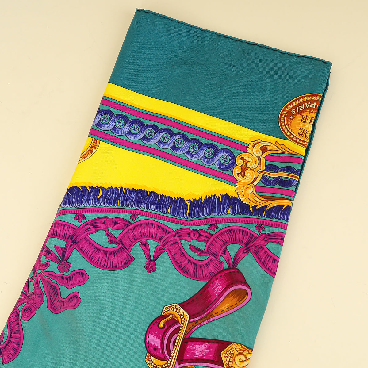 Hermes Multicolor Bride de Cour Scarf 90-Hermes-THE CLOSET