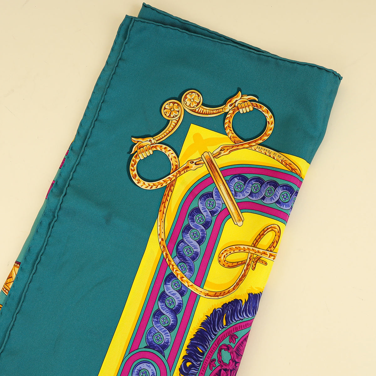 Hermes Multicolor Bride de Cour Scarf 90-Hermes-THE CLOSET