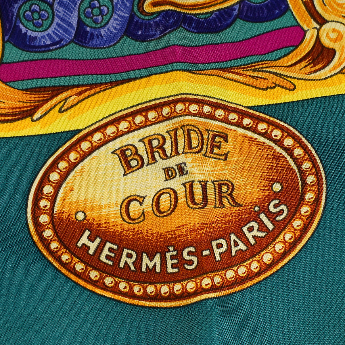 Hermes Multicolor Bride de Cour Scarf 90-Hermes-THE CLOSET
