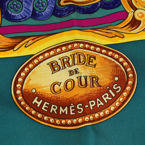 Hermes Multicolor Bride de Cour Scarf 90-Hermes-THE CLOSET