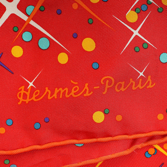 Hermes Multicolor Magic Kelly Scarf 90-Hermes-THE CLOSET
