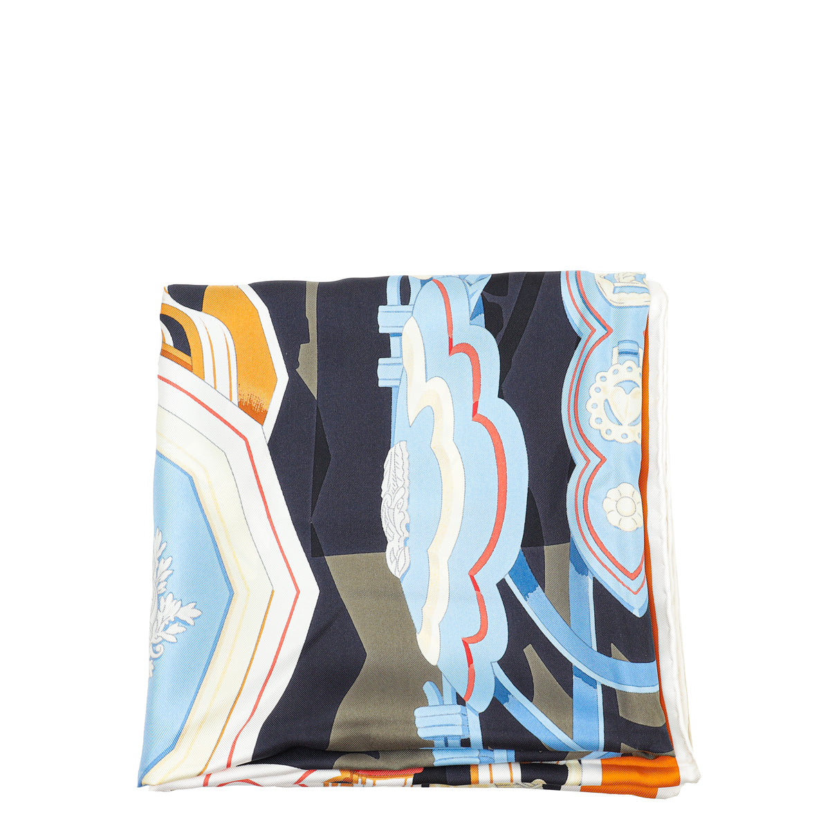 Hermes Multicolor Brides et Destin Silk Scarf-Hermes-THE CLOSET