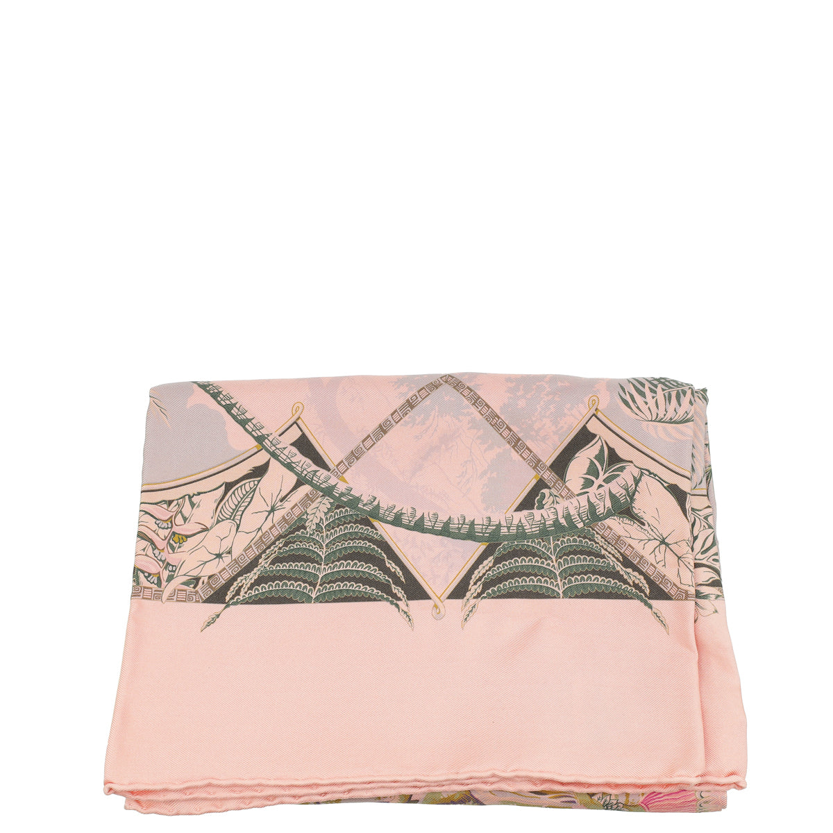 Hermes Corail Aloha Dip Dye Scarf 70-Hermes-THE CLOSET