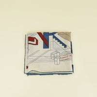 Hermes Tricolor Permis De Construire Scarf 100