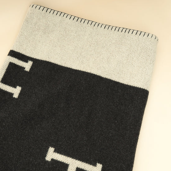 Hermes Bicolor Avalon Throw Blanket-Hermes-THE CLOSET