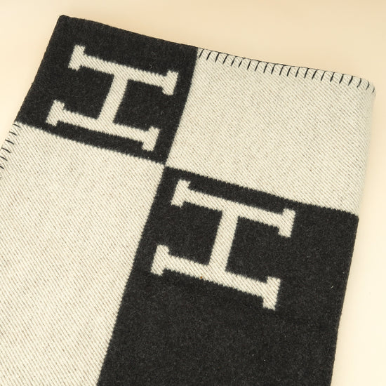 Hermes Bicolor Avalon Throw Blanket-Hermes-THE CLOSET