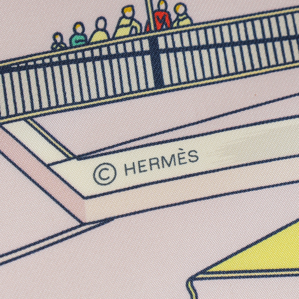 Hermes Multicolor Les Folies Du Ciel Scarf 90