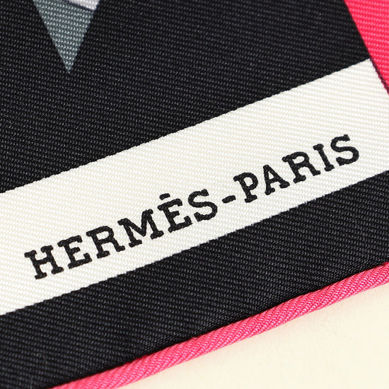 Hermes Multicolor H.d'Origny Rocabar Silk Scarf