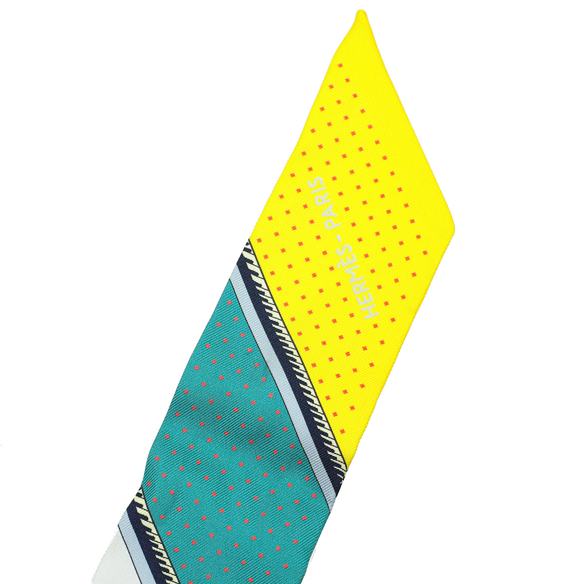 Hermes Multicolor Harness Wheel Silk Twilly-Hermes-THE CLOSET